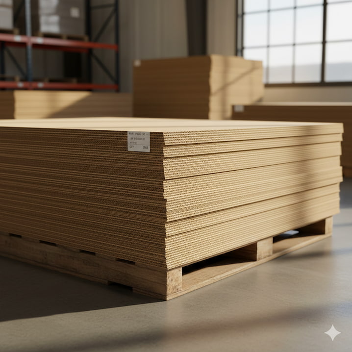 Como escolher a melhor espessura de chapa de papelão kraft para sua embalagem